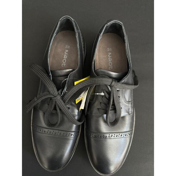 Naot Bondos Lace Up Oxford Shoes Black Leather NEW Size 42 main image 7
